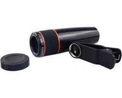 MobielCo Telescoop lens 12x vergroting Telelens voor mobiele telefoon Geschikt voor oa iPhone en Samsung