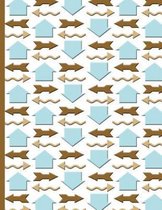 Arrows in Pastel Blue and Browns