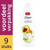 Dove Bodywash / Douchecreme Invigorating Ritual Avocado - Voordeelverpakking 9 x 225 ml