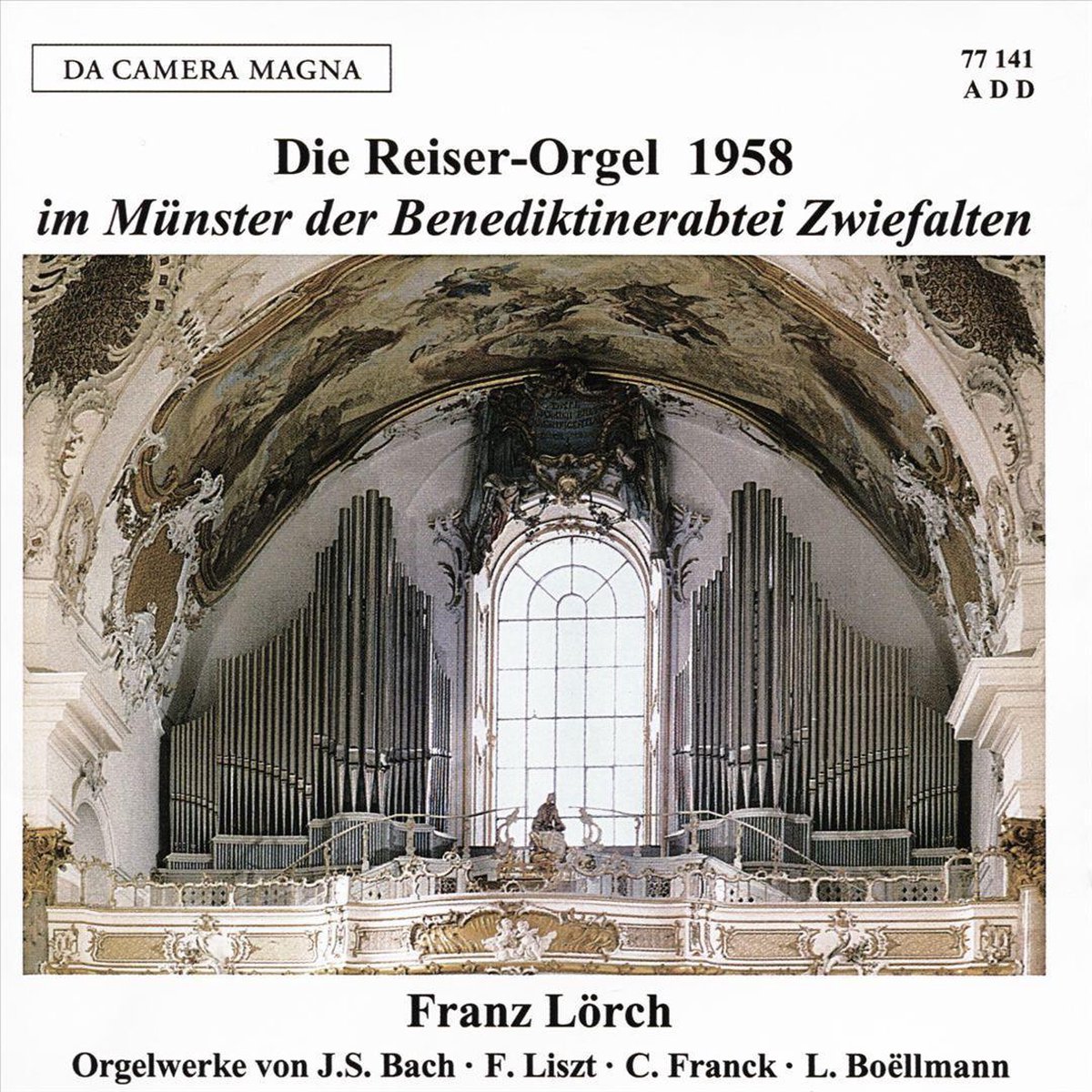 Reiser-organ Benedictine Abbey