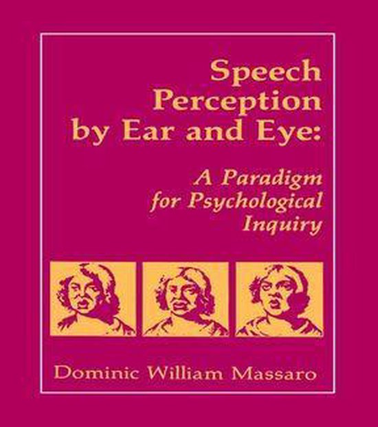 Speech Perception By Ear and Eye - cover