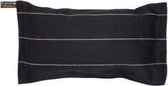 Jokipiin - Coussin de sauna modèle Stripes noir