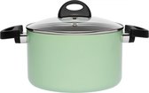 Kookpot met deksel groen 20 cm - Eclipse