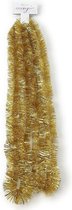 Kerstslinger goud 270cm - Guirlande folie lametta - Gouden kerstboom versieringen