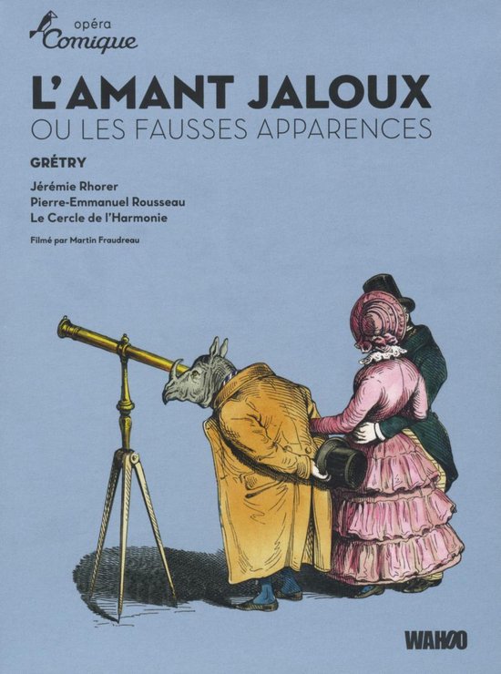 Cover van de film 'André Ernest Modeste Grétry - L'Amant Jaioux'