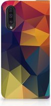GSM Cover Geschikt voor Samsung Galaxy A50 Design Polygon Color