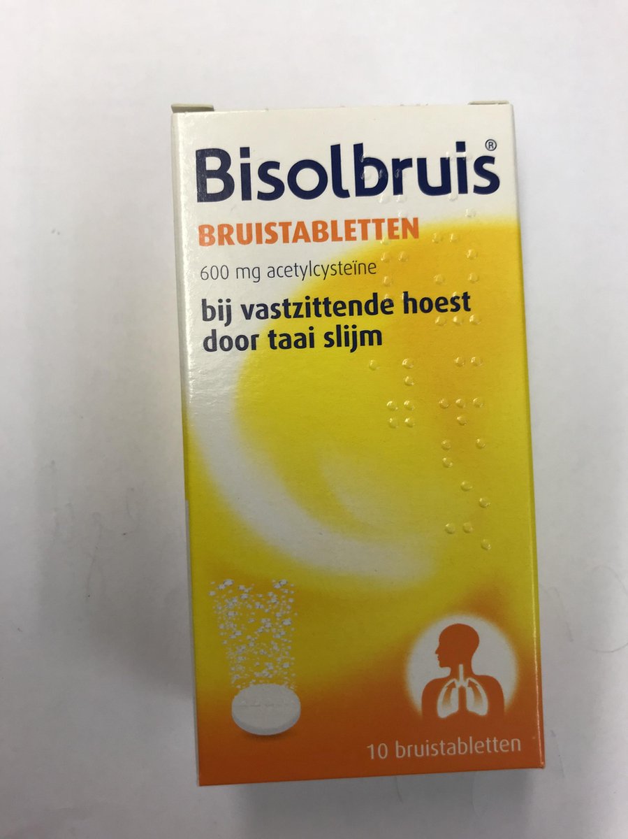 Goedkoopste Bisolvon Bisolbruis - 1 x 10 bruistabletten