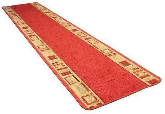 Keukenloper Ameland- 67 x 700 cm- Rood