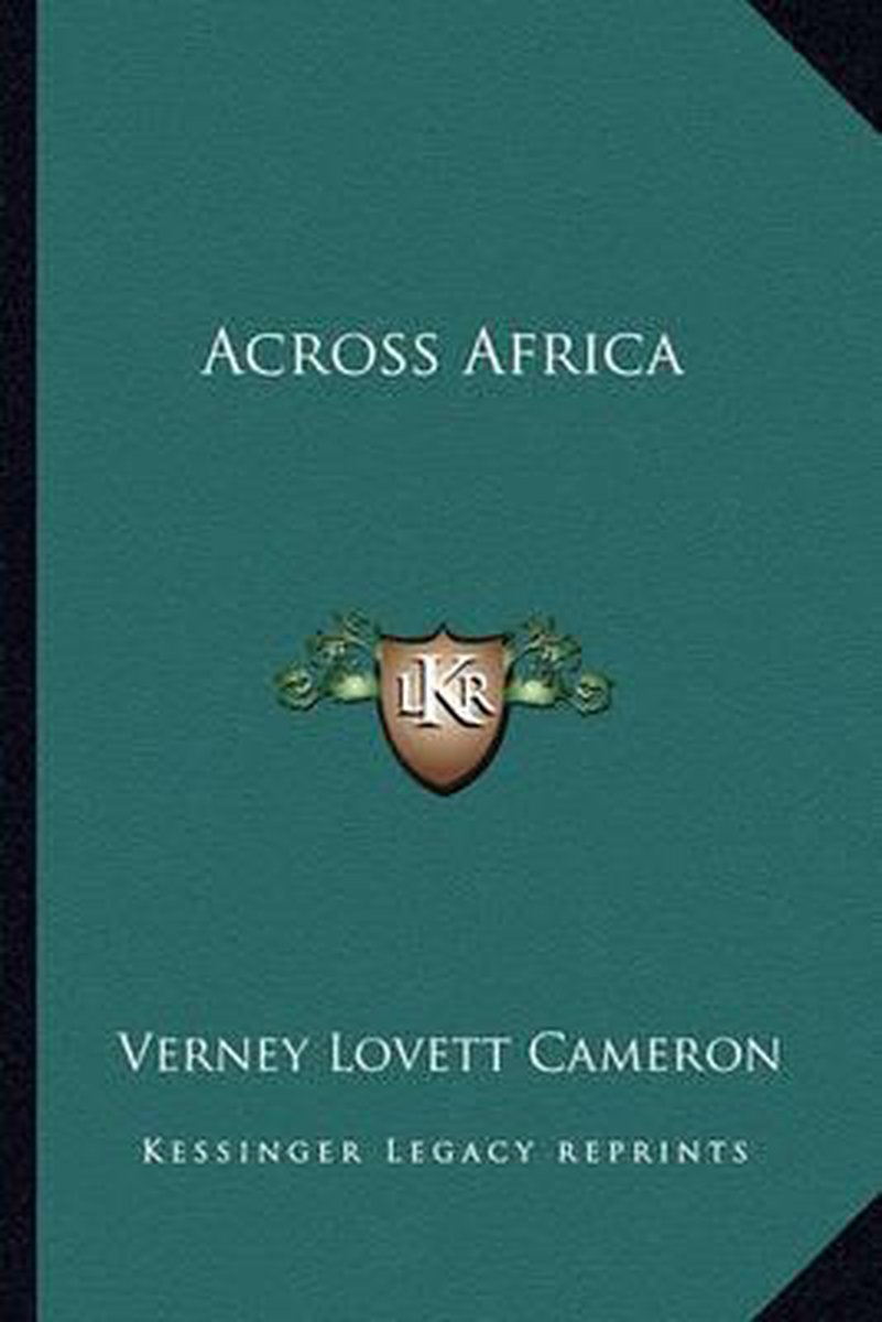 Across Africa van Verney Lovett Cameron