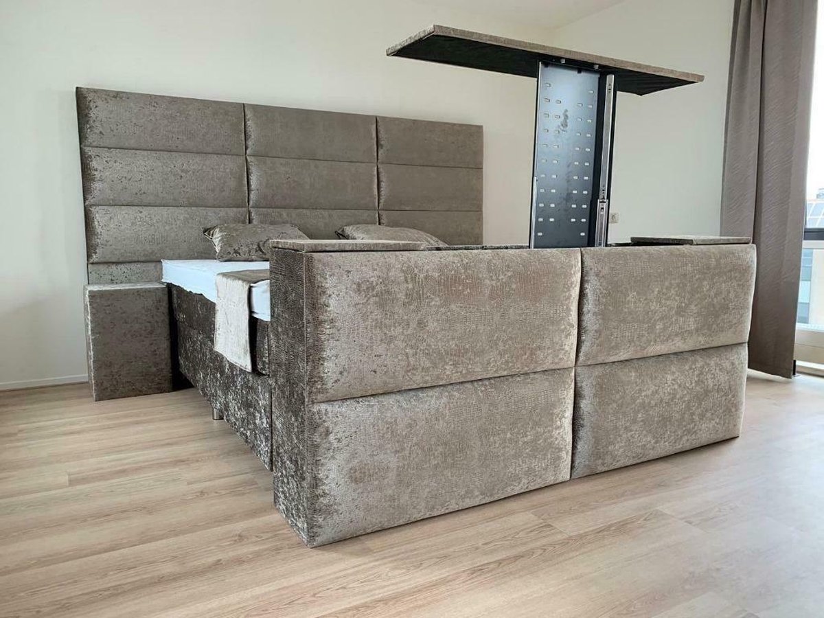 Boxspring Royal Croco Boxspring 180x200 met TV Lift en