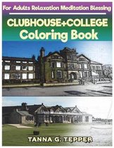 CLUBHOUSE+COLLEGE Coloring book for Adults Relaxation Meditation Blessing