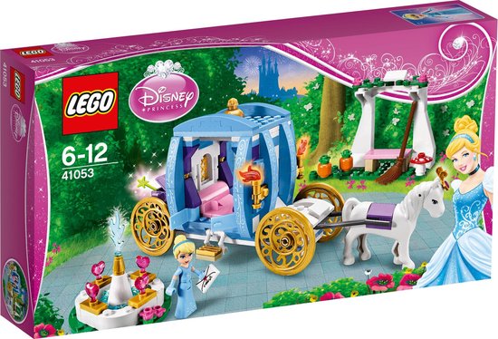 Besmetten lijst werkelijk LEGO Disney Princess Assepoesters Betoverde Koets - 41053 | bol.com