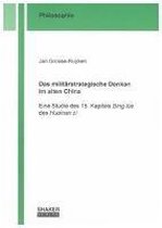 Grosse-Ruyken, J: Das militärstrategische Denken im alten Ch