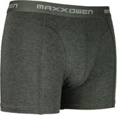 5 pack Maxx Owen Katoenen Boxershorts  Antraciet Maat L