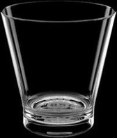 Cocktailglas - Kunststof cocktailglazen - Plastic cocktailglazen - Plastic bekers - 33cl - 12 stuks