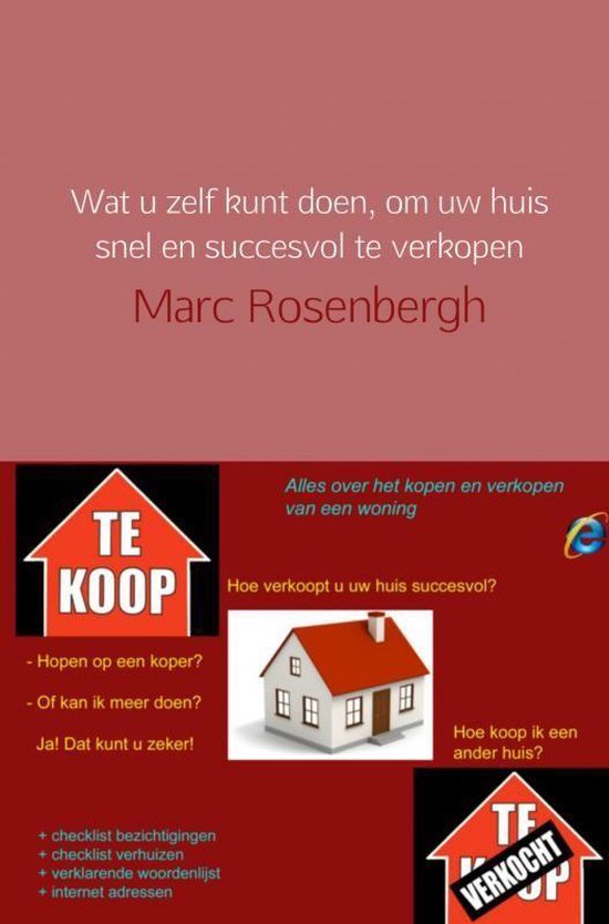 dennenboom donor mentaal Wat u zelf kunt doen, om uw huis snel en succesvol te verkopen (ebook),  Marc... | bol.com