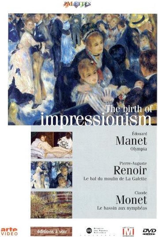 Cover van de film 'Palettes - Birth of Impressionism'