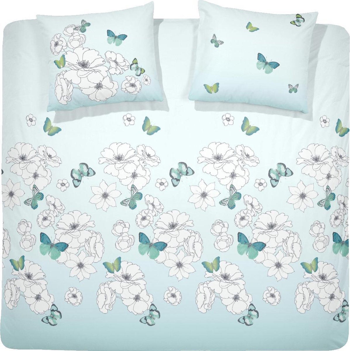 Cinderella Lison - Dekbedovertrek 240 x 200/220 cm - Lits-jumeaux - Light blue