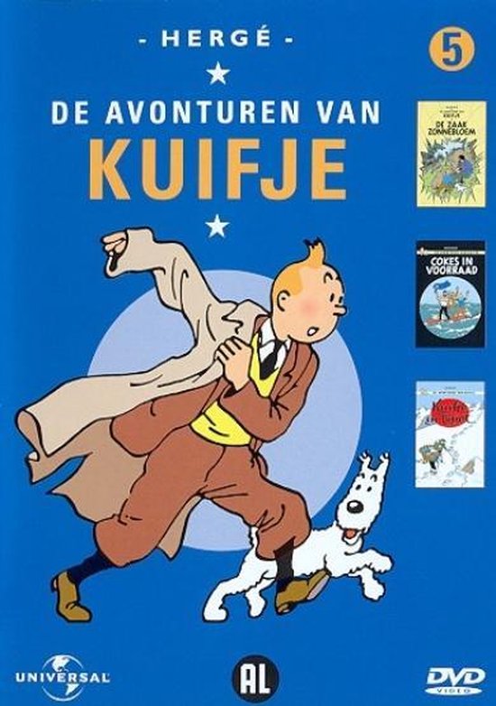 Cover van de film 'Kuifje Collection 5'