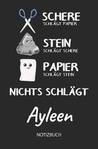 Nichts schl gt - Ayleen - Notizbuch