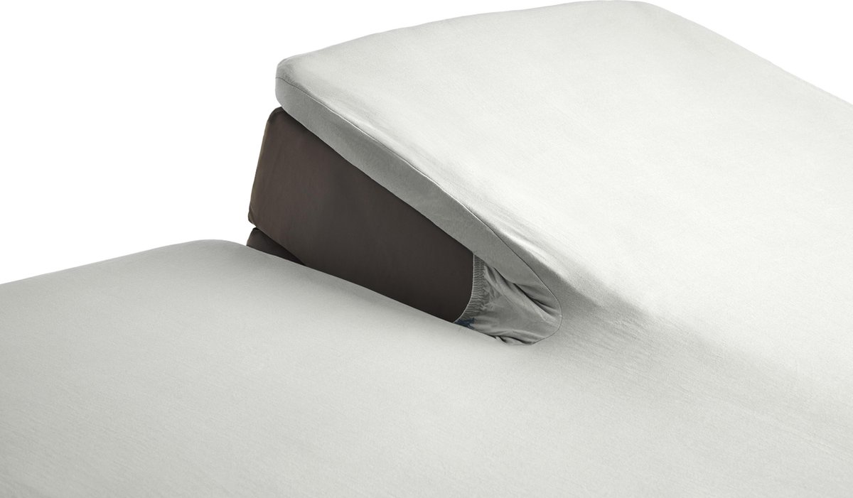 Beddinghouse - Hoeslaken - Splittopper - Jersey lycra - 140/160 x 200/220 cm - Offwhite