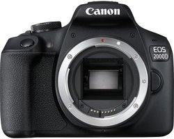 Canon EOS 2000D - Spiegelreflexcamera - Body - Zwart