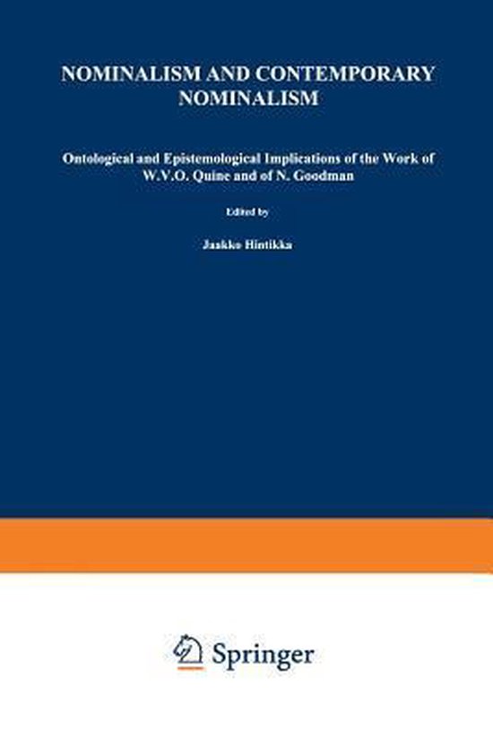 Nominalism and Contemporary Nominalism | 9789401074537 | M. Gosselin ...