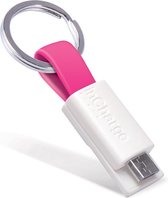 Incharge Mini Micro-USB kabel - Roze
