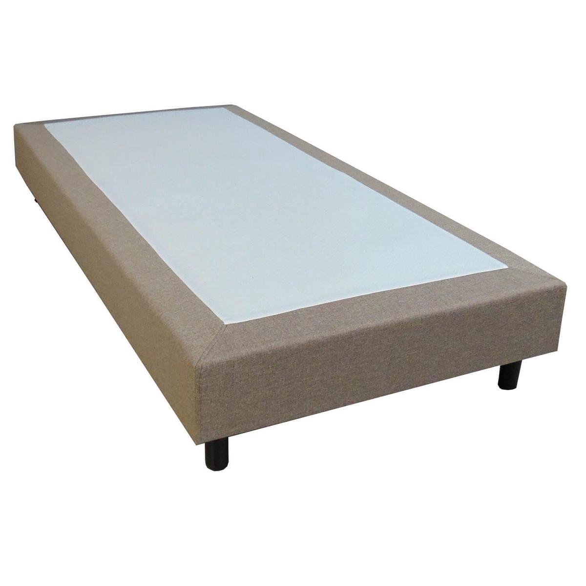 Slaaploods.nl Basic - Boxspring zonder matras - 100x210 cm - Eenpersoons - Beige