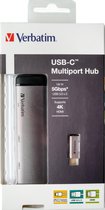 USB Hub Verbatim Silver