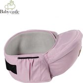 Baby Draagriem - Baby Draagdoek - Baby Heupdrager - Drager - Carrier - Roze - Baby