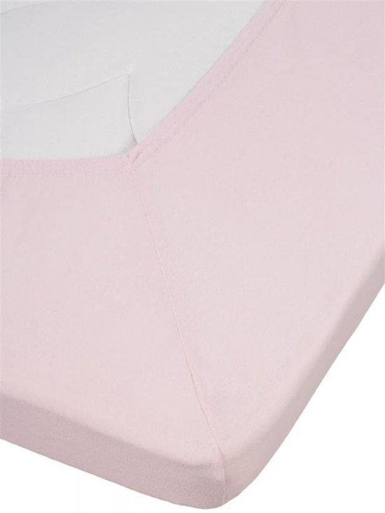 Uitstekende Jersey Splittopper Hoeslaken Roze | 160x210 | Heerlijk Zacht En Soepel | Duurzame Kwaliteit