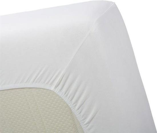 Premium Jersey Lycra Hoeslaken Wit | 200x210 | Perfecte Pasvorm | Duurzame Kwaliteit