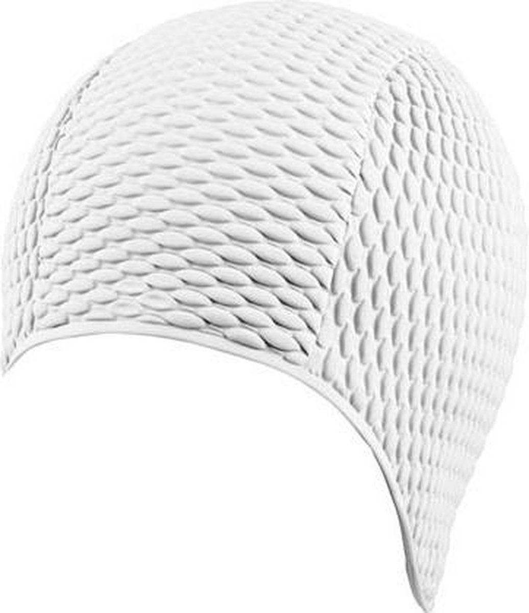 BECO bubbeltjes badmuts - Wit - Voor dames - One size