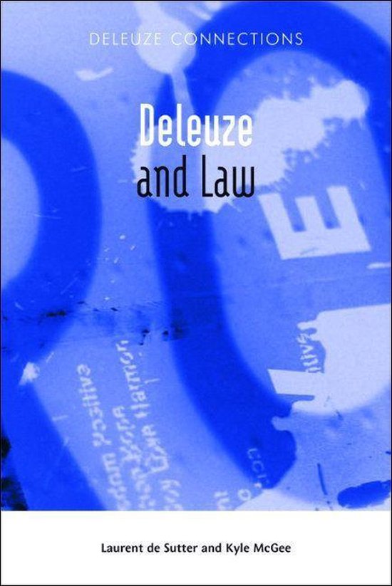 Deleuze Connections - Deleuze and Law - cover