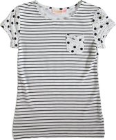 Someone soepel stevig ecru t-shirt - Maat 164