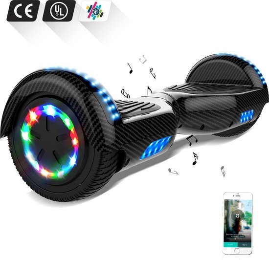 Evercross 6,5 pouces Hoverboard avec roues flash + carte mère TAOTAO,  scooter