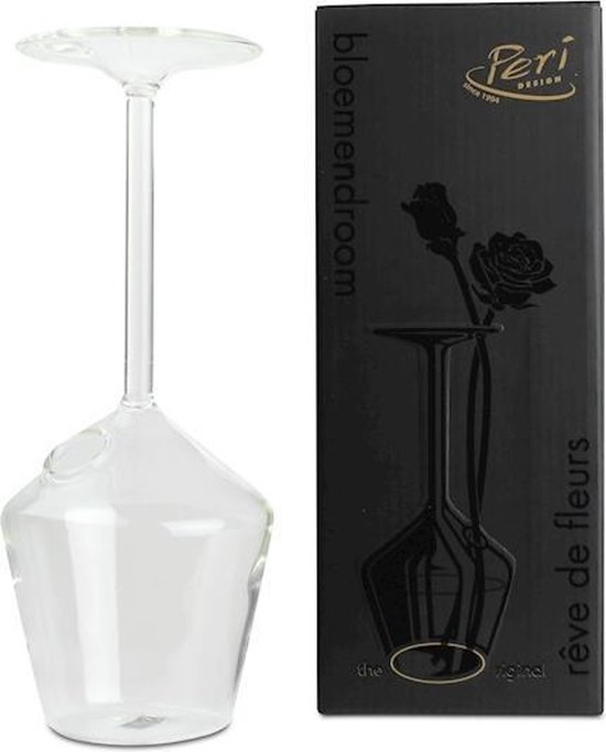 specificeren Merchandising ONWAAR Bloemendroom - Vaas - max. 1 bloem - Glas - wijnglasmodel | bol.com