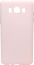 ADEL Siliconen Back Cover Softcase Hoesje Geschikt Voor Samsung Galaxy J5 (2016) - Roze