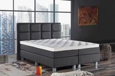 Furmaxa New Jersey Boxspring - 160 X 200 - Pocketvering - Antraciet