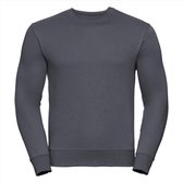 Russell Heren Sweatshirt Donkergrijs Ronde Hals Regular Fit - XL