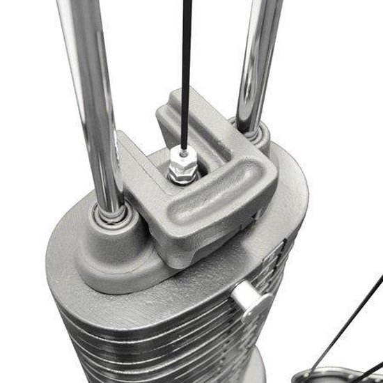 Inspire Weight Stack Adapter 2.27 kg - Gietijzer - Zilver | bol.com