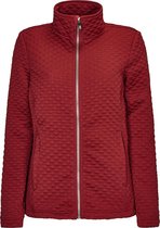 Killtec - Jema - Powerstretch Jacke - skipully - dames - donker rood - maat 44