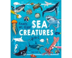 Omslag van Ready, Set, Draw! Sea Creatures