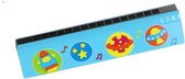 Speelgoed Mondharmonica Hout Voor Kinderen - Blauw