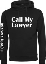 Call My Lawyer Hoody zwart