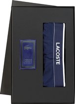 Heren cadeaubox: Le homme Lacoste parfum met Lacoste boxer in cadeaubox -  Maat: L