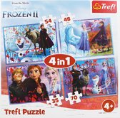 Puzzle Frozen 2 - Puzzle pour enfants - 4 en 1 - 35/48/54/70 pièces
