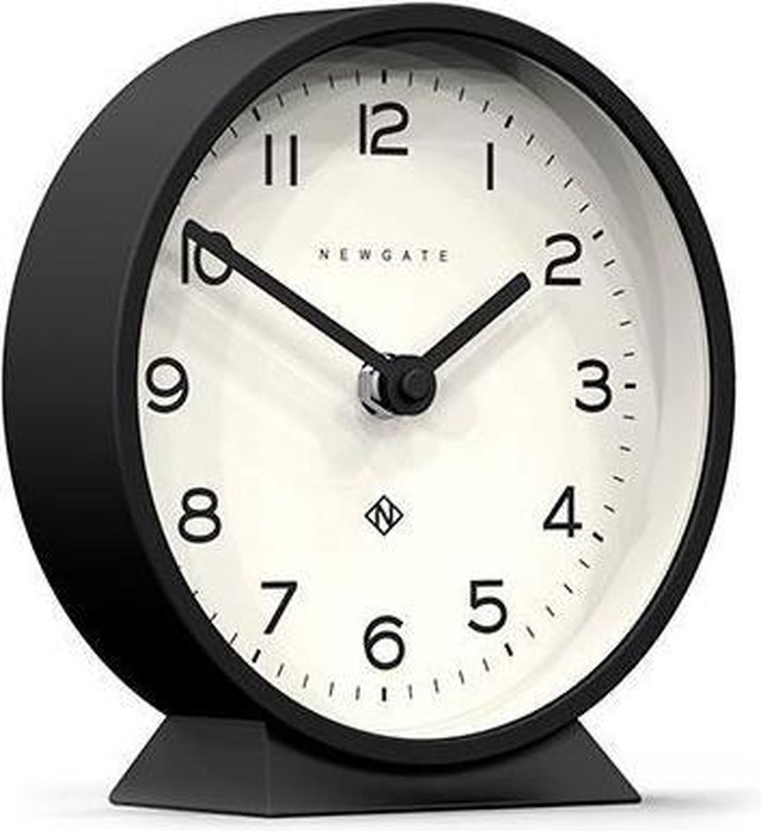 M tafelklok Echo zwart 16cm