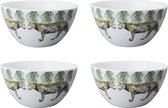 4 x Ontbijtkommen 14 cm Jungle Stories Panter